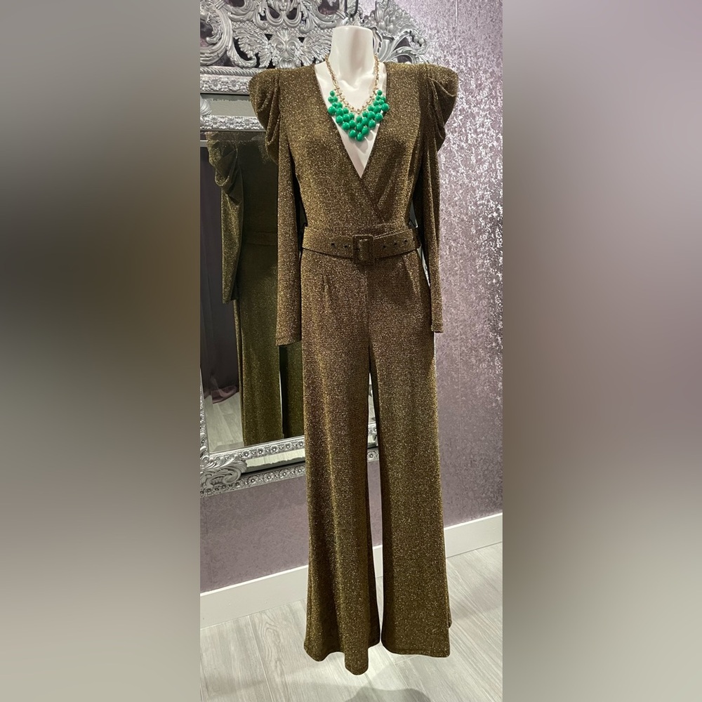 Valentine Jumpsuit with Belt
